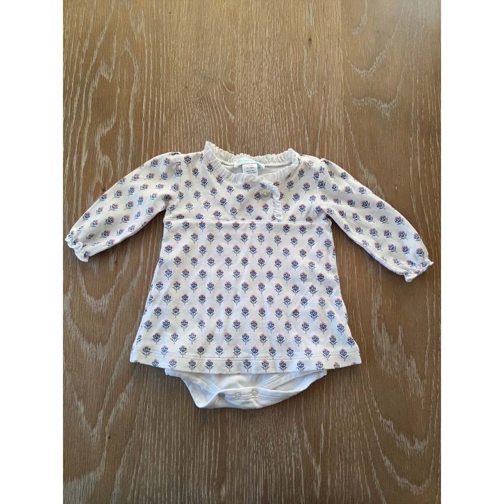 Feather baby girl pima cotton 3-6 mos‎